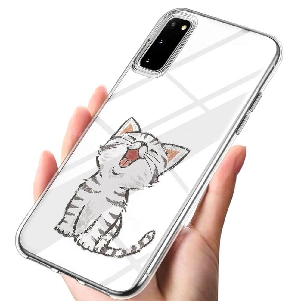 Samsung Galaxy S20 Handyhülle mit buntem Motiv, große Auswahl