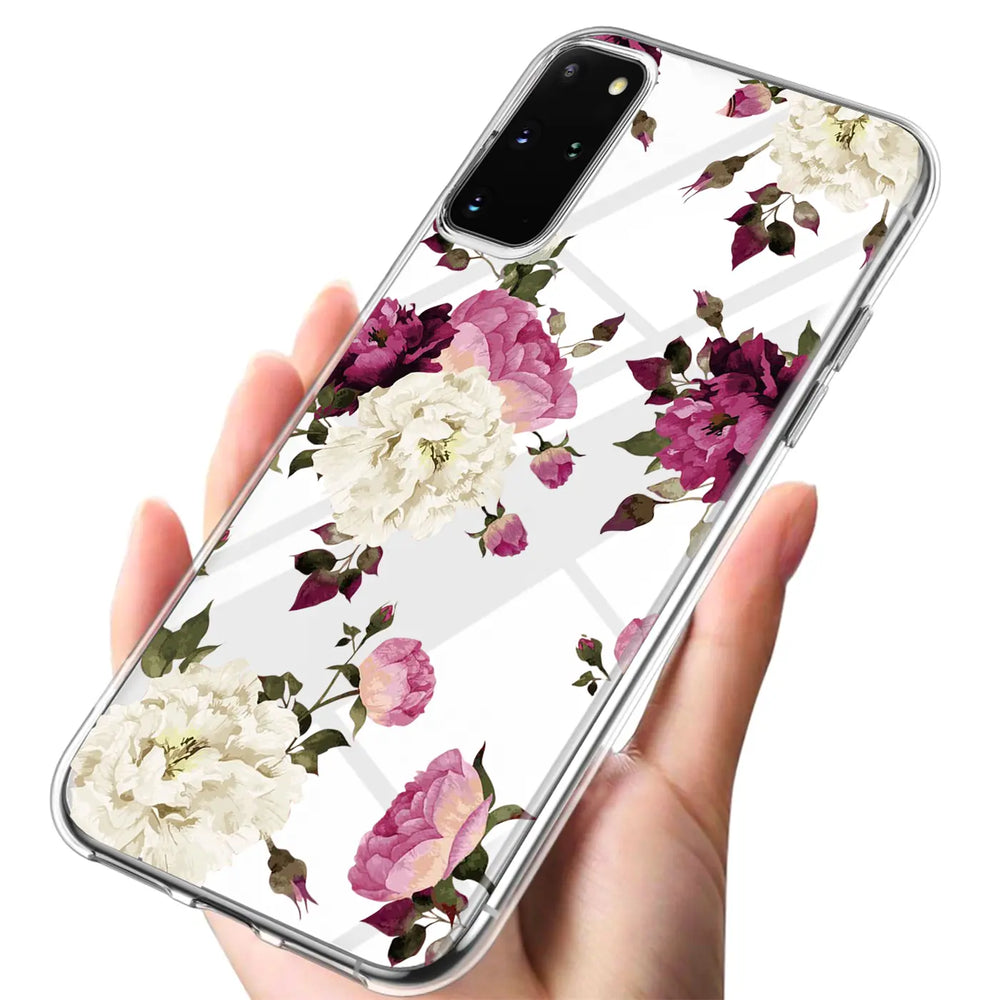 Samsung Galaxy S20 Plus Handyhülle mit buntem Motiv, große Auswahl