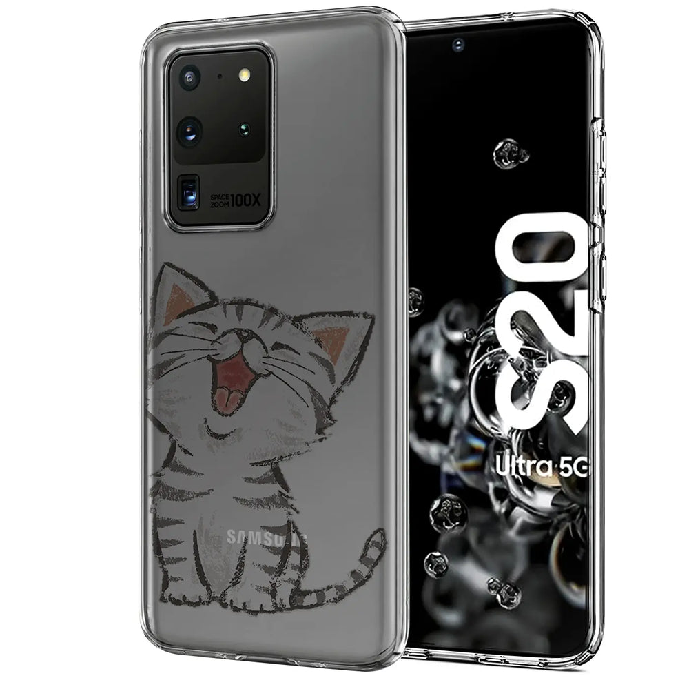 Samsung Galaxy S20 Ultra Handyhülle mit buntem Motiv, große Auswahl