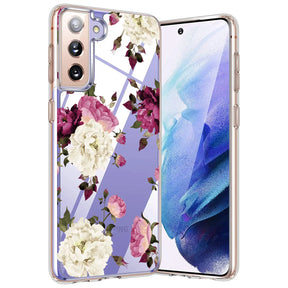 Samsung Galaxy S21 Handyhülle mit buntem Motiv, große Auswahl