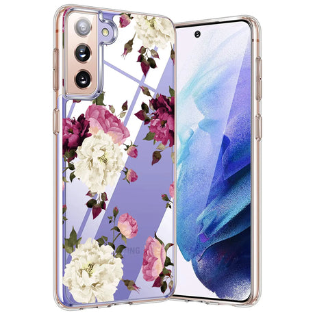 Samsung Galaxy S21 Plus Handyhülle mit buntem Motiv, große Auswahl