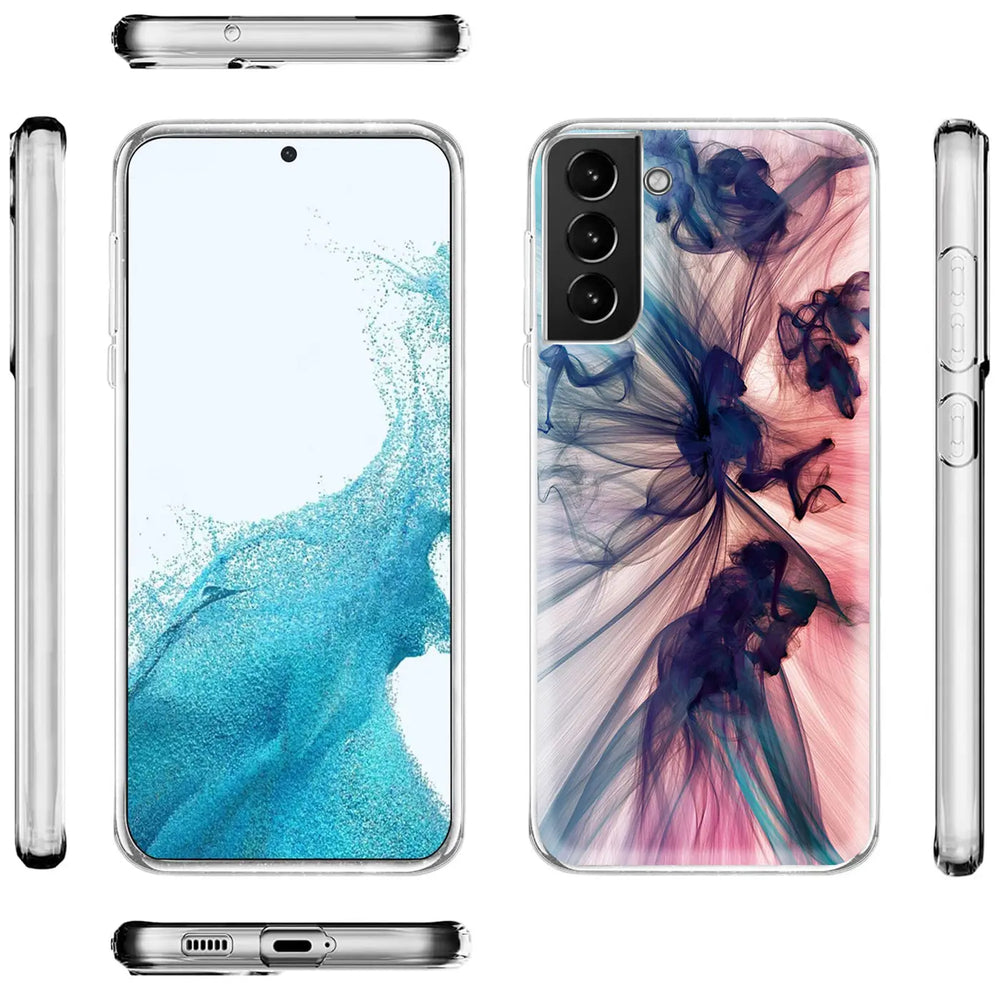 Samsung S22 Plus Hülle, TPU, Motivdruck, verschiedene Ansichten