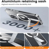 Robuste iPhone 12 / 12 Pro Hülle mit integriertem Kickstand, starkem Magnetring für MagSafe und stoßfestem Gehäuse