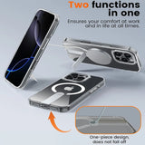 Robuste iPhone 13 / 14 Hülle mit integriertem Kickstand, starkem Magnetring für MagSafe und stoßfestem Gehäuse