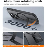 Robuste iPhone 16 Hülle mit integriertem Kickstand, starkem Magnetring für MagSafe und stoßfestem Gehäuse