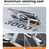 Robuste iPhone 16 Hülle mit integriertem Kickstand, starkem Magnetring für MagSafe und stoßfestem Gehäuse