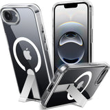 Robuste iPhone 16e Hülle mit integriertem Kickstand, starkem Magnetring für MagSafe und stoßfestem Gehäuse