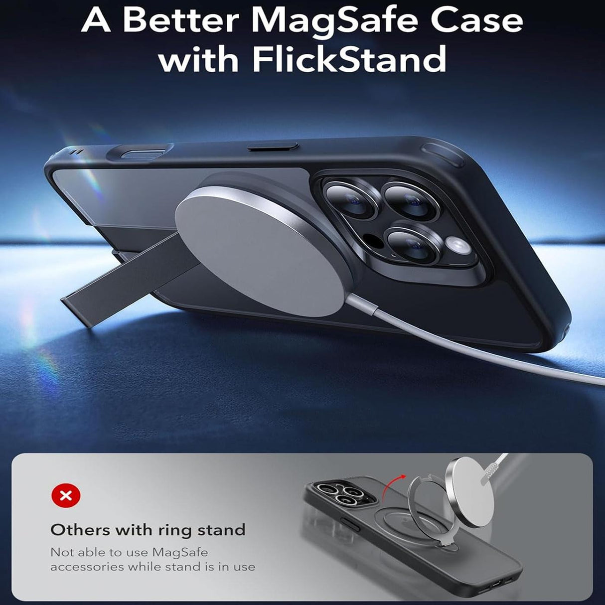 iPhone 18 Pro Max - MagSafe Hülle mit Ständer