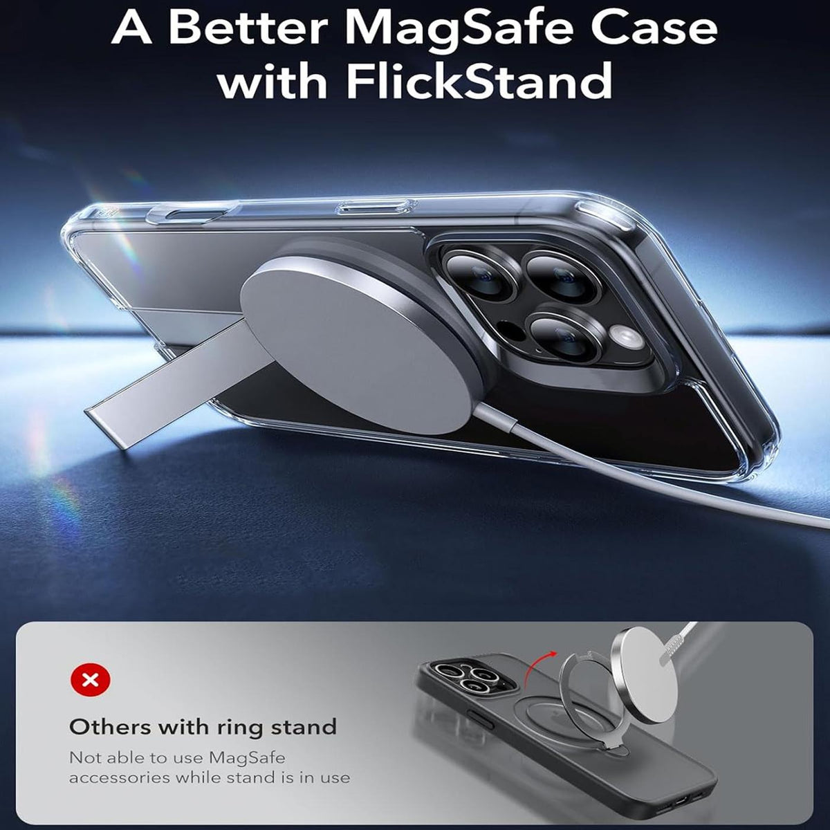 iPhone 18 Pro Max - MagSafe Hülle mit Ständer