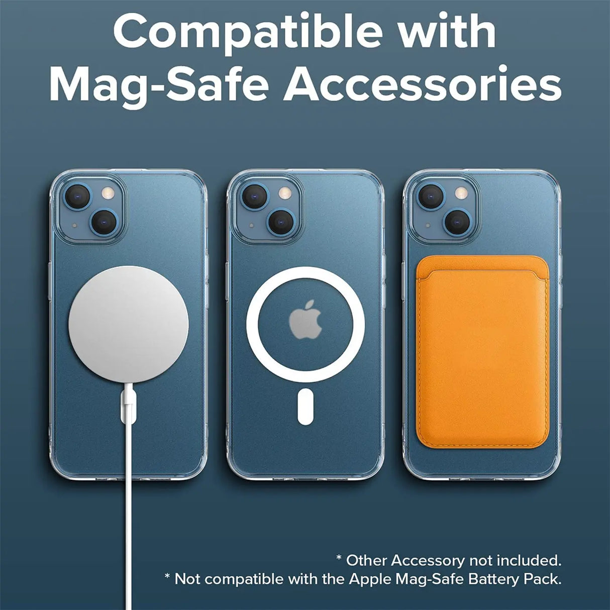 Sichere und elegante MagSafe Hülle für iPhone 15 Plus in Transparent