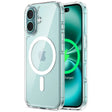Sichere und elegante MagSafe Hülle für iPhone 16 Plus in Transparent