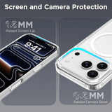 Sichere und elegante MagSafe Hülle für iPhone 17 Pro Max in Transparent