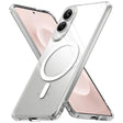 Sichere und elegante MagSafe Hülle für Samsung Galaxy S25 Edge in Transparent