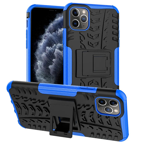 Sturzsichere, robuste Outdoor Handyhülle für iPhone 11 Pro in Blau