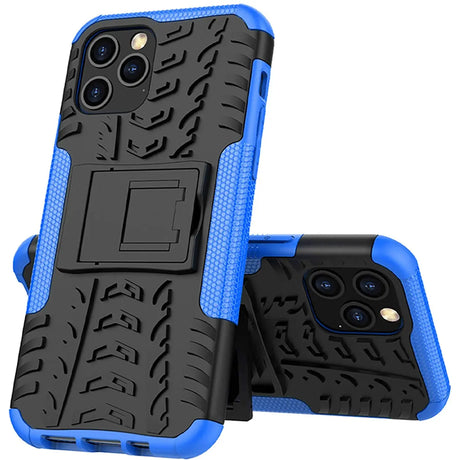 Sturzsichere, robuste Outdoor Handyhülle für iPhone 12 / 12 Pro in Blau