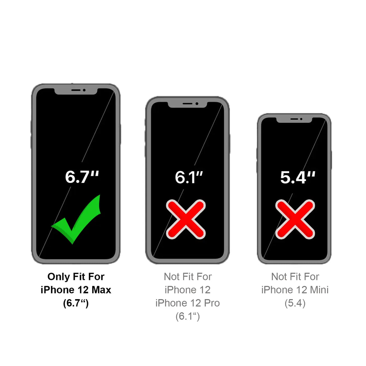 Sturzsichere, robuste Outdoor Handyhülle für iPhone 12 Pro Max in Grün