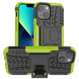 Sturzsichere, robuste Outdoor Handyhülle für iPhone 13 Mini in Grün