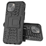 Sturzsichere, robuste Outdoor Handyhülle für iPhone 13 Mini in Schwarz
