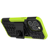Sturzsichere, robuste Outdoor Handyhülle für iPhone 13 Pro in Grün