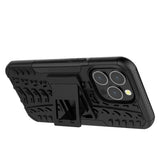 Sturzsichere, robuste Outdoor Handyhülle für iPhone 13 Pro in Schwarz