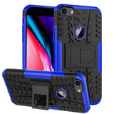 Sturzsichere, robuste Outdoor Handyhülle für iPhone 7 / 8 / SE 2 / SE 3 in Blau
