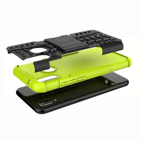 Sturzsichere, robuste Outdoor Handyhülle für Huawei P20 Lite in Grün