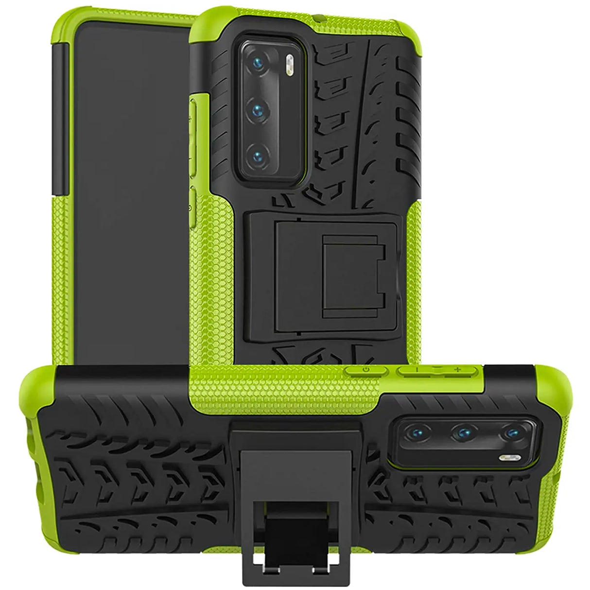 Sturzsichere, robuste Outdoor Handyhülle für Huawei P40 in Grün