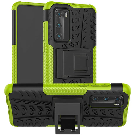 Sturzsichere, robuste Outdoor Handyhülle für Huawei P40 in Grün
