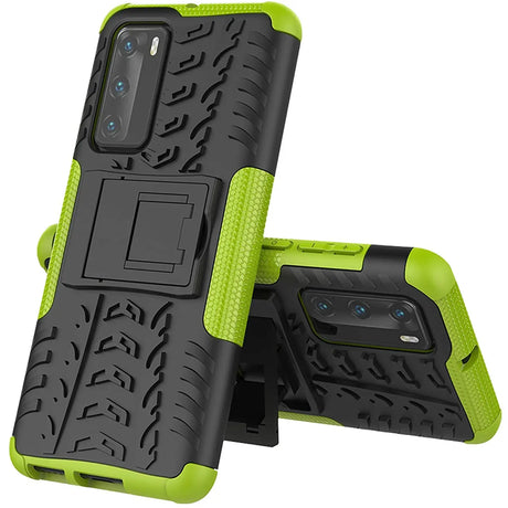 Sturzsichere, robuste Outdoor Handyhülle für Huawei P40 in Grün