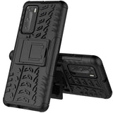 Sturzsichere, robuste Outdoor Handyhülle für Huawei P40 in Schwarz
