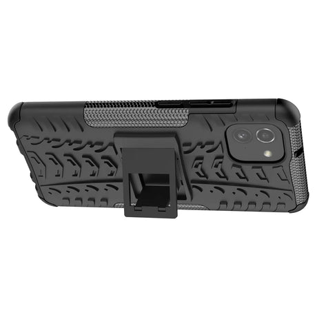Sturzsichere, robuste Outdoor Handyhülle für Samsung Galaxy A03 in Schwarz