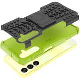 Sturzsichere, robuste Outdoor Handyhülle für Samsung Galaxy A05s in Grün