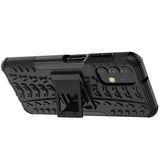 Sturzsichere, robuste Outdoor Handyhülle für Samsung Galaxy A13 4G in Schwarz