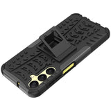 Sturzsichere, robuste Outdoor Handyhülle für Samsung Galaxy A15 4G / 5G in Schwarz