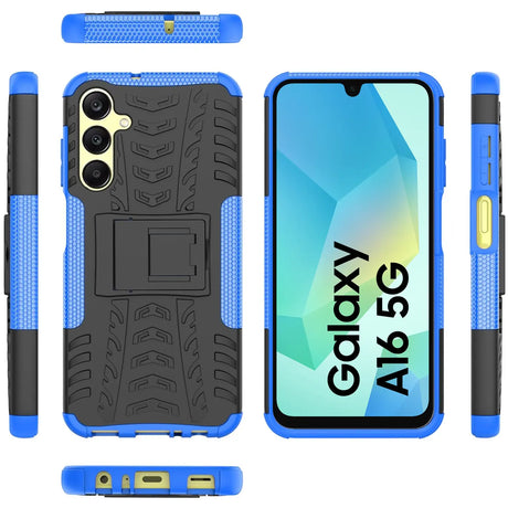 Sturzsichere, robuste Outdoor Handyhülle für Samsung Galaxy A16 5G in Blau