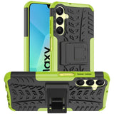 Sturzsichere, robuste Outdoor Handyhülle für Samsung Galaxy A16 5G in Grün