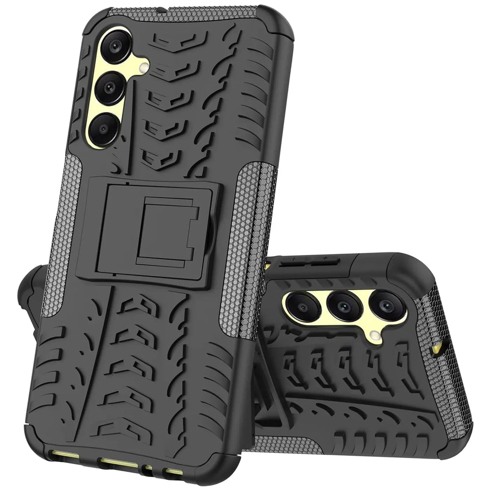 Sturzsichere, robuste Outdoor Handyhülle für Samsung Galaxy A16 5G in Schwarz
