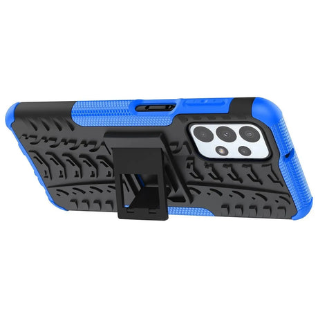 Sturzsichere, robuste Outdoor Handyhülle für Samsung Galaxy A23 5G in Blau