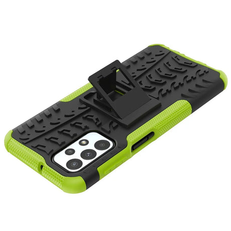 Sturzsichere, robuste Outdoor Handyhülle für Samsung Galaxy A23 5G in Grün