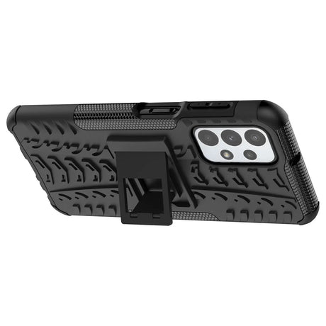Sturzsichere, robuste Outdoor Handyhülle für Samsung Galaxy A23 5G in Schwarz