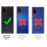 Sturzsichere, robuste Outdoor Handyhülle für Samsung Galaxy A31 in Blau