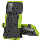 Sturzsichere, robuste Outdoor Handyhülle für Samsung Galaxy A33 5G in Grün