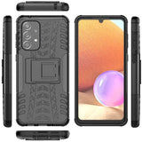 Sturzsichere, robuste Outdoor Handyhülle für Samsung Galaxy A33 5G in Schwarz