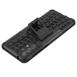 Sturzsichere, robuste Outdoor Handyhülle für Samsung Galaxy A33 5G in Schwarz