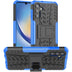 Sturzsichere, robuste Outdoor Handyhülle für Samsung Galaxy A34 5G in Blau