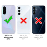 Sturzsichere, robuste Outdoor Handyhülle für Samsung Galaxy A36 5G in Blau
