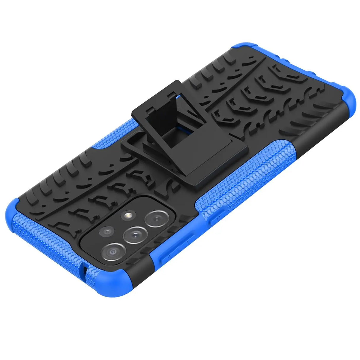Sturzsichere, robuste Outdoor Handyhülle für Samsung Galaxy A53 5G in Blau