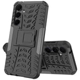 Sturzsichere, robuste Outdoor Handyhülle für Samsung Galaxy A55 5G in Schwarz