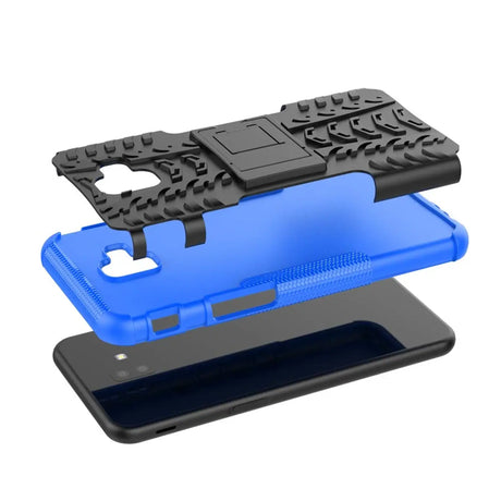 iPhone 11 Pro Max Klapphülle in Blau mit Kartenfächern und Schutz