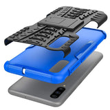 Sturzsichere, robuste Outdoor Handyhülle für Samsung Galaxy Note 10 in Blau
